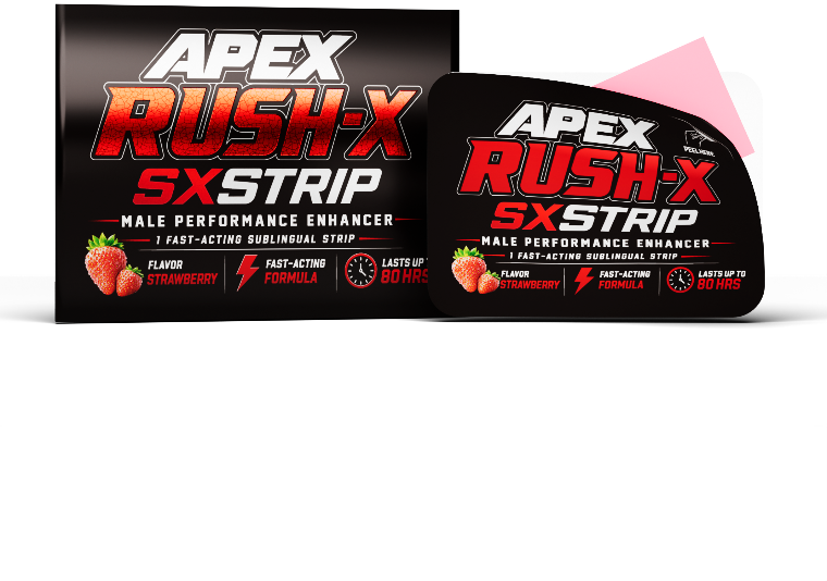 APEX RUSH-X SX Strip — Strawberry